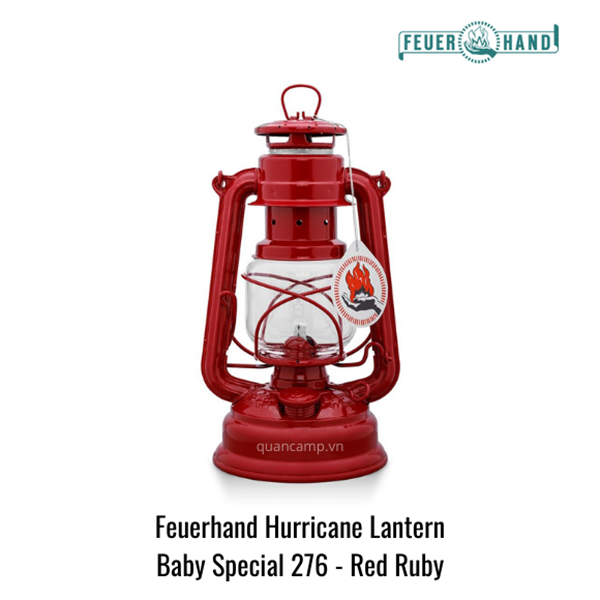 Đèn bão - Đèn dầu Feuerhands Hurricane Lantern Baby Special 276