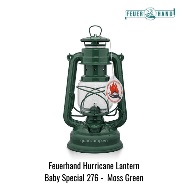 Đèn bão - Đèn dầu Feuerhands Hurricane Lantern Baby Special 276
