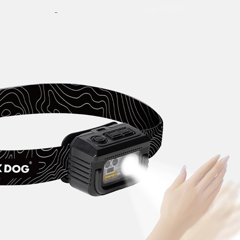 Đèn pin đội đầu cắm trại cảm biến vẫy tay Blackdog CBD2450ZM010