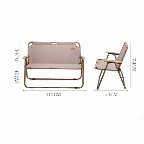 Ghế đôi glamping gấp gọn Naturehike NH20JJ002