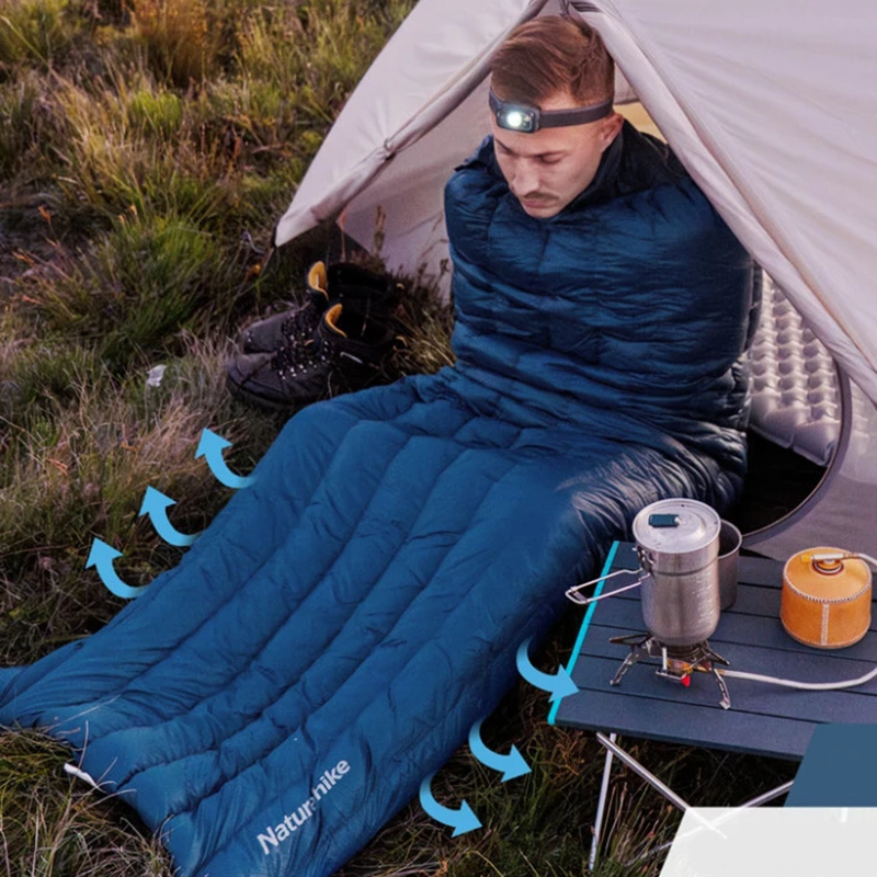 Túi ngủ chần lông vũ CW295 siêu nhẹ Naturehike CNK2300SD013