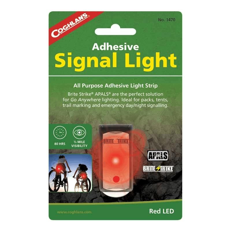 Đèn báo hiệu đuôi xe đạp Coghlans Adhesive Signal Light 1470