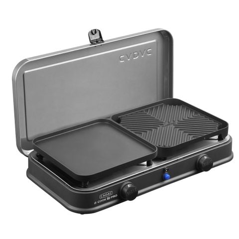 Bếp Nướng Gas cắm trại CADAC 2-COOK PRO DELUXE CAR CAMPING BBQ GRILL