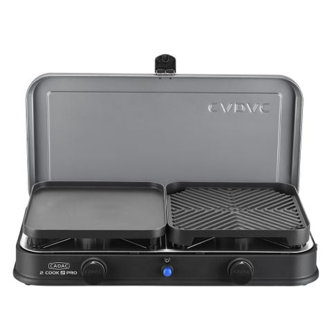 Bếp Nướng Gas cắm trại CADAC 2-COOK PRO DELUXE CAR CAMPING BBQ GRILL