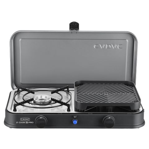 Bếp Nướng Gas cắm trại CADAC 2-COOK PRO DELUXE CAR CAMPING BBQ GRILL