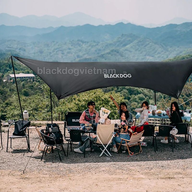 Bộ tăng Glamping lục giác PU Blackdog BD-TM002