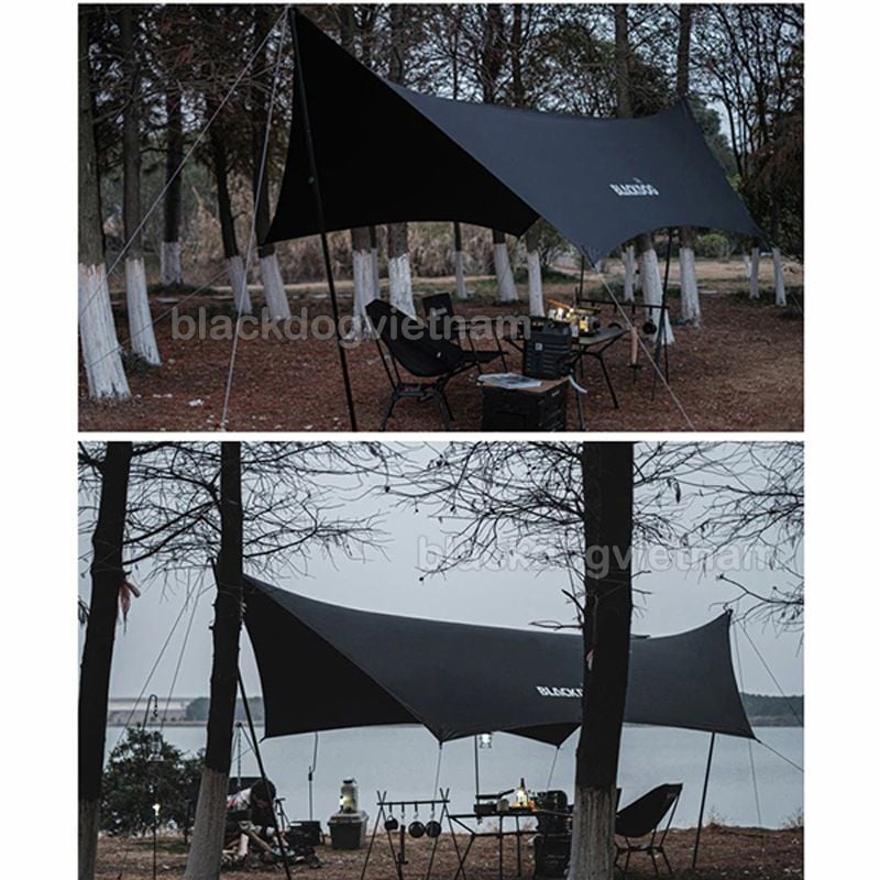 Bộ tăng Glamping lục giác PU Blackdog BD-TM002