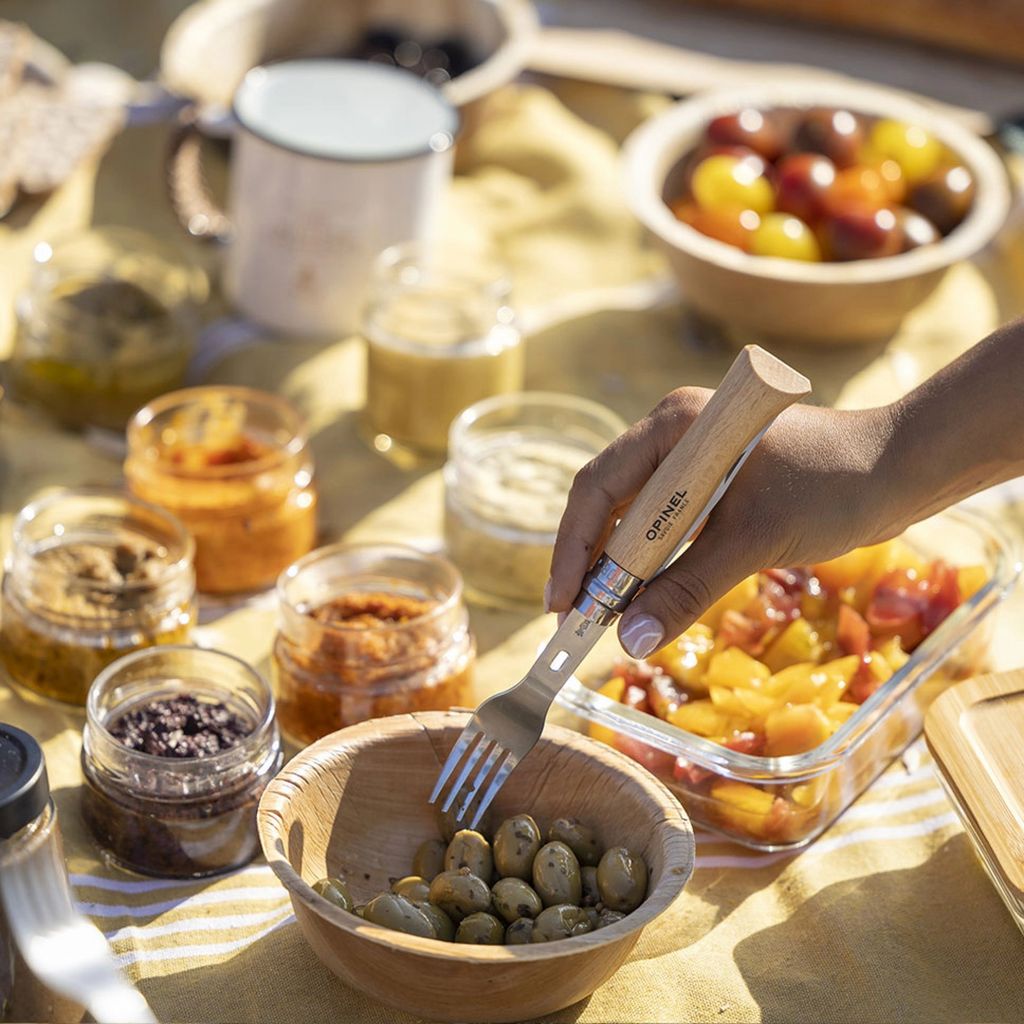 Bộ dao muỗng nĩa xếp gọn Opinel Picnic+ No.8 2500