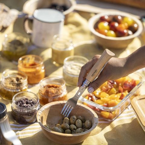 Bộ dao muỗng nĩa xếp gọn Opinel Picnic+ No.8 2500