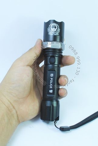 Đèn pin cảnh sát C66 (Zoom xoay)