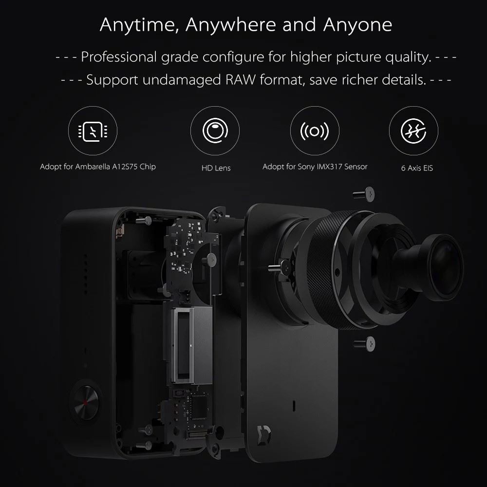 Camera hành trình thể thao Xiaomi Action 4K