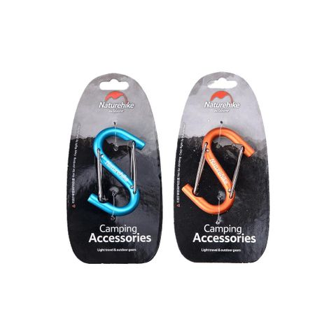 MÓC CARABINER CHỮ S NATUREHIKE 5cm NH15A003-H