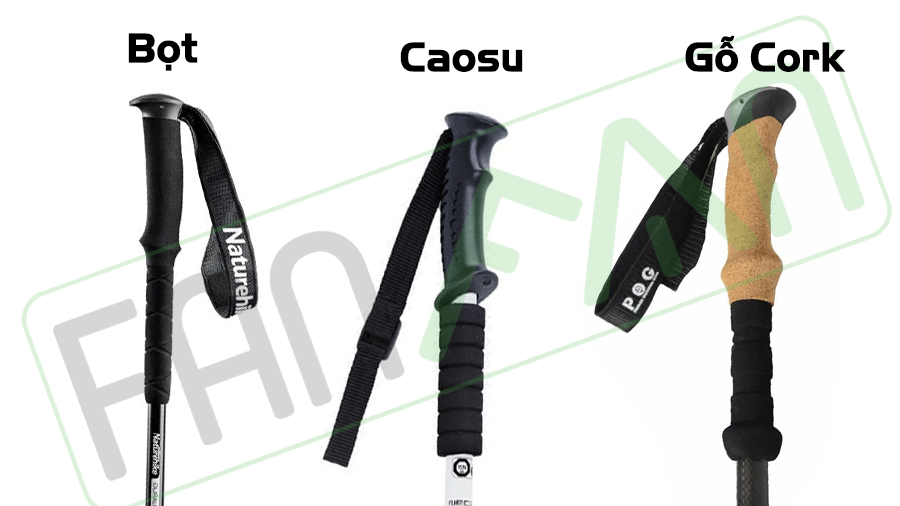 Đệm tay - các loại đệm tay thường gặp khi chọn gậy leo núi