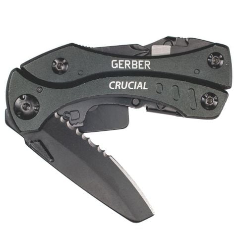 BỘ KỀM-DỤNG CỤ ĐA NĂNG GERBER CRUCIAL BLACK - WITH STRAP CUTTER