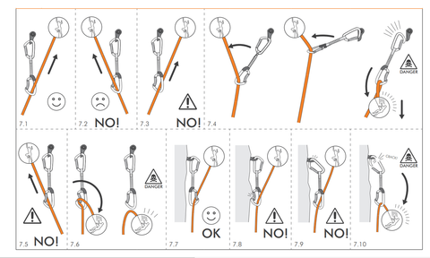 MÓC TREO HAI ĐẦU CLIMBING TECHNOLOGY LIME MIX SET DY 22CM - 2E670FTC0N