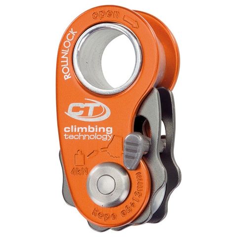 RÒNG RỌC CÓ KHÓA TỰ ĐỘNG CLIMBING TECHNOLOGY ROLLNLOCK PULLEY 4 CÁCH DÙNG - 2D652