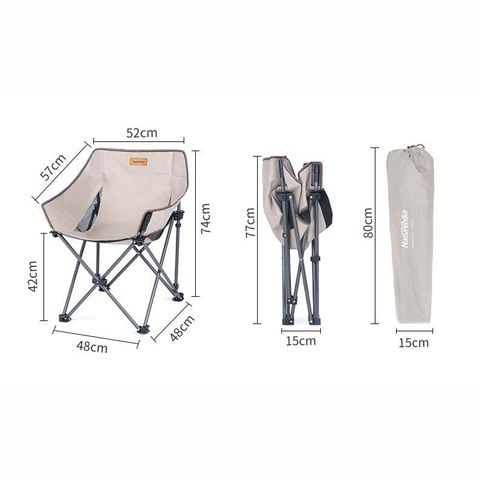 Ghế gấp dã ngoại thư giãn Naturehike NH20JJ022