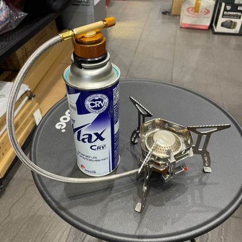 Bếp gas dã ngoại xếp gọn có đánh lửa Piezo và chắn gió Vultura VTR-GS2401