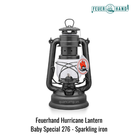 Đèn bão - Đèn dầu Feuerhands Hurricane Lantern Baby Special 276