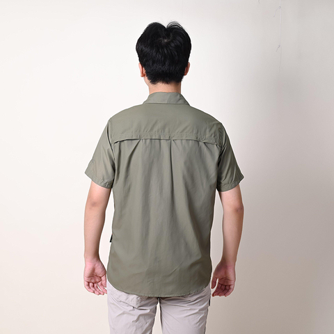 Áo sơ mi ngắn tay nhanh khô nam KTOM K150