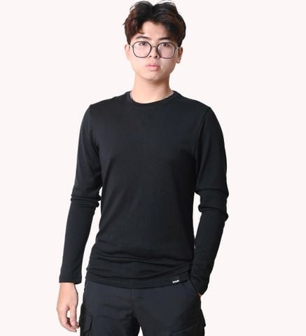 Áo thun lông cừu giữ nhiệt nam Ktom K156