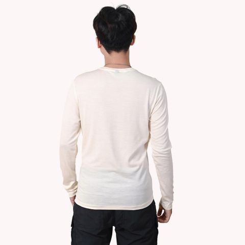 Áo thun lông cừu giữ nhiệt nam Ktom K156