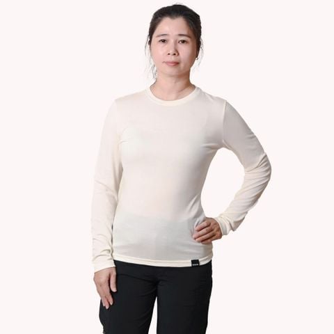 Áo thun lông cừu giữ nhiệt nữ Ktom K157