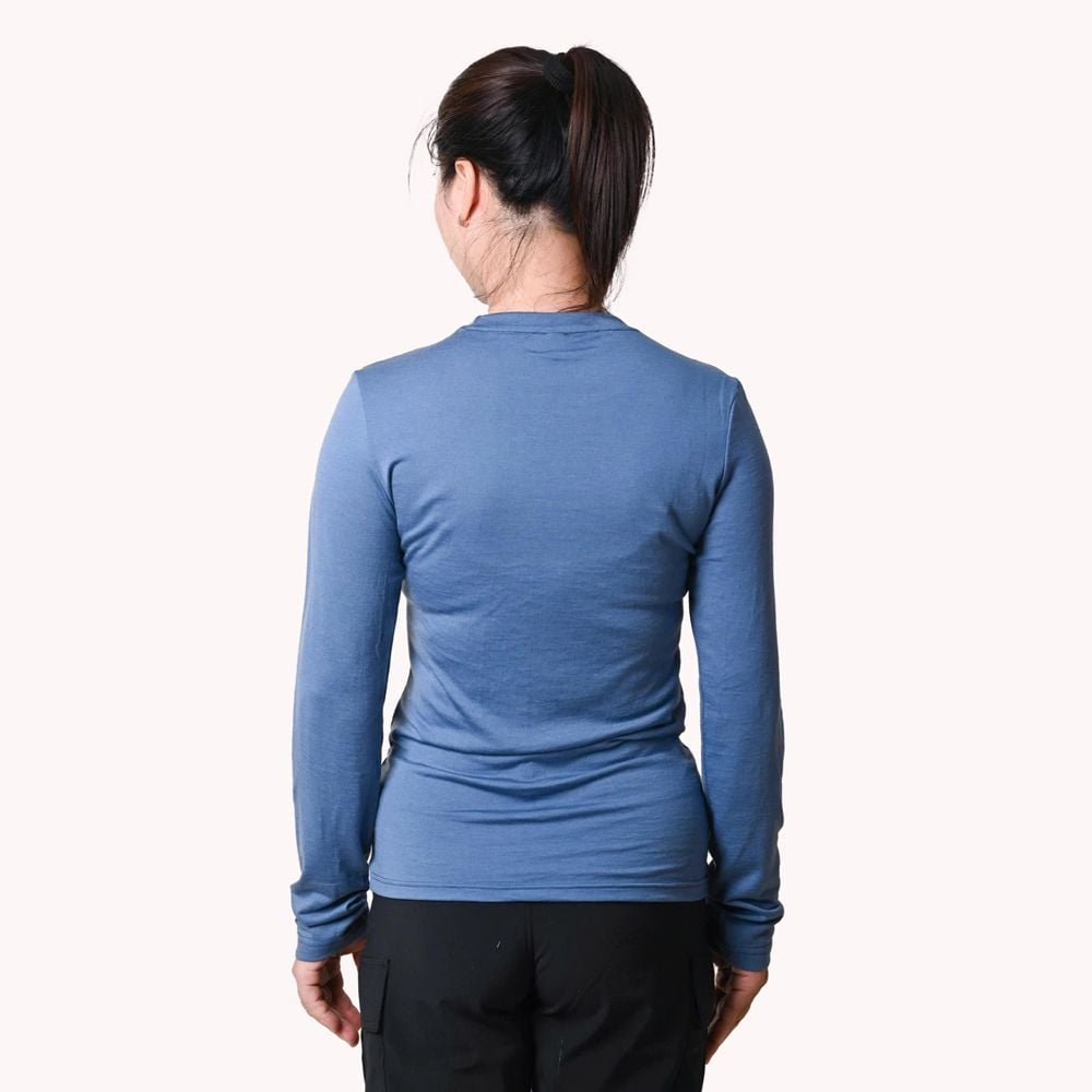Áo thun lông cừu giữ nhiệt nữ Ktom K157