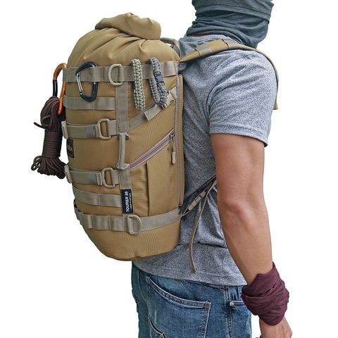 Ba lô Biker đa năng MADFOX TOURER 35 Ver.2 Tan