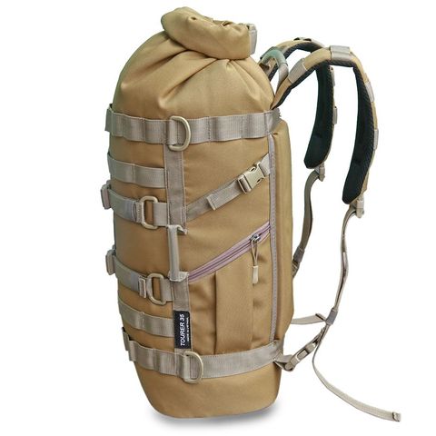 Ba lô Biker đa năng MADFOX TOURER 35 Ver.2 Tan