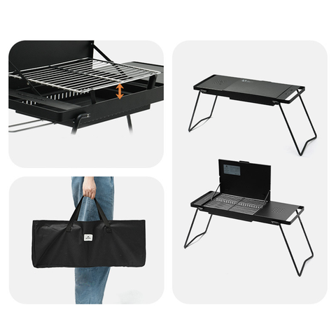 Bếp nướng mini kiêm bàn xếp gọn đa năng IGT Naturehike CNK2450CF014