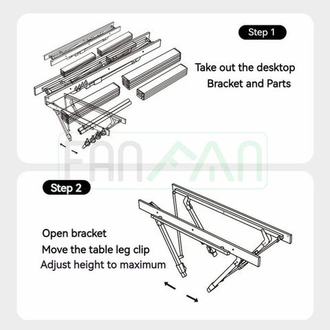 Bàn xếp gọn đa năng IGT Blackdog CBD2300JJ019