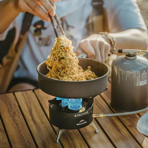 Bếp gas cắm trại mini IGT 3 đầu đốt Naturehike CNK2450CF019