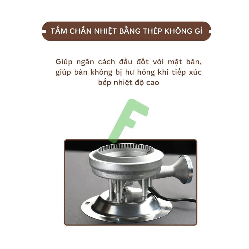 Bếp gas cắm trại mini Maxsun Latte