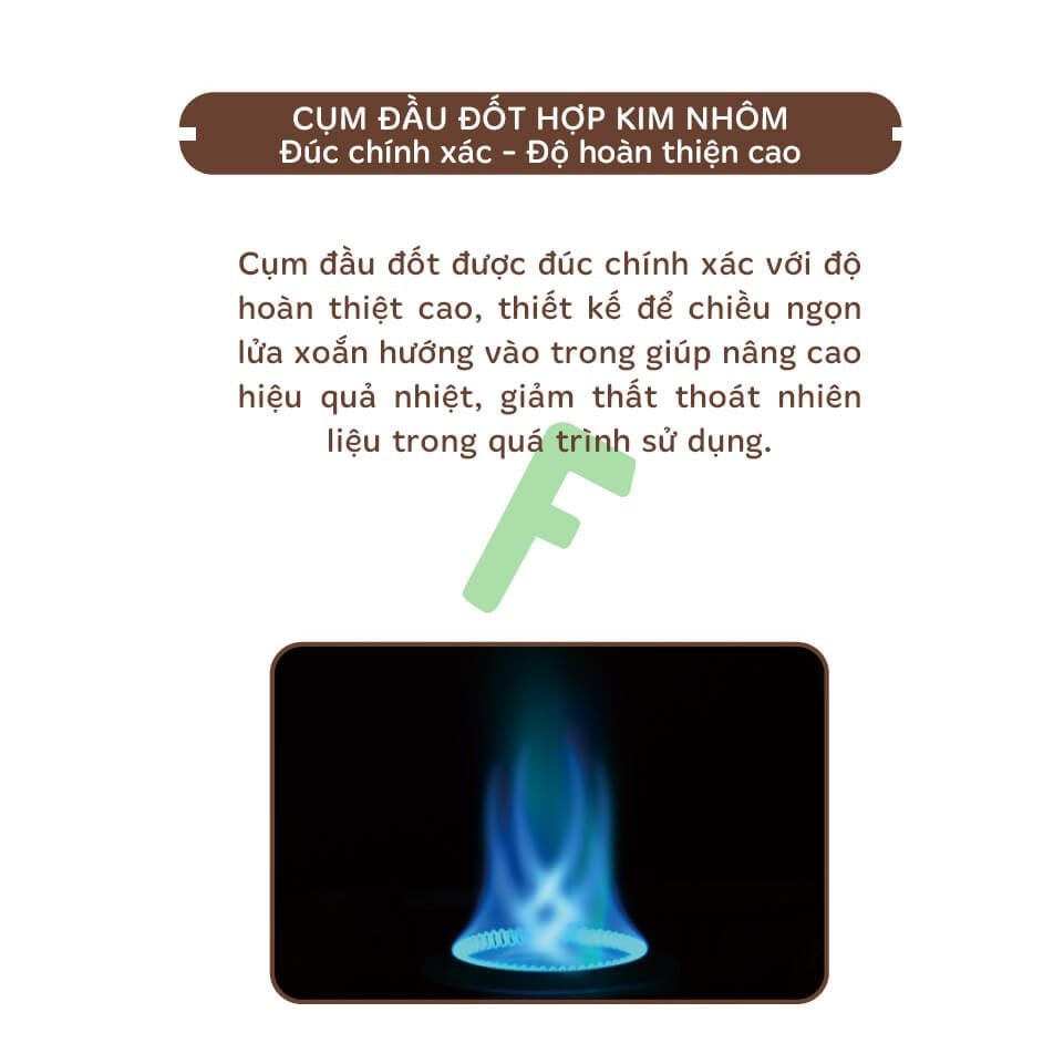 Bếp gas cắm trại mini Maxsun Latte