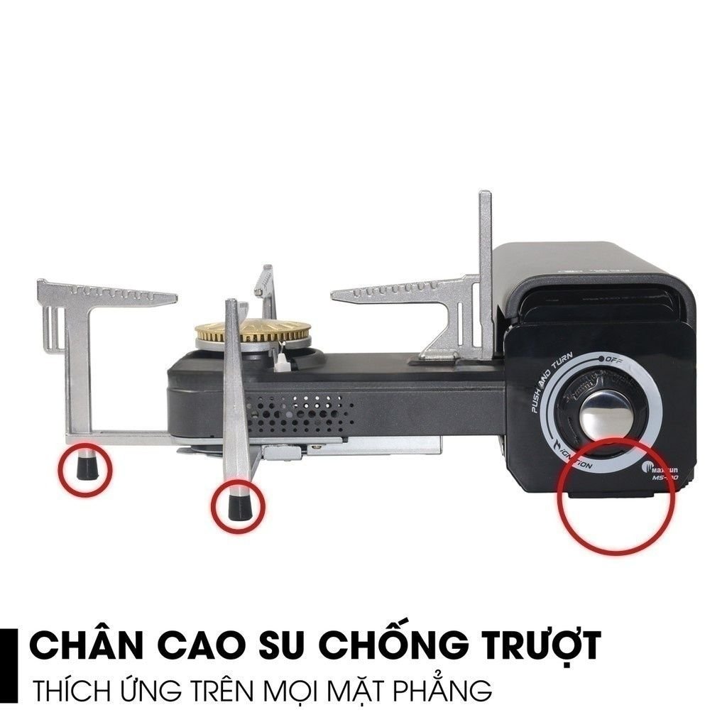 Bếp Gas Dã Ngoại Gấp Gọn MS-100