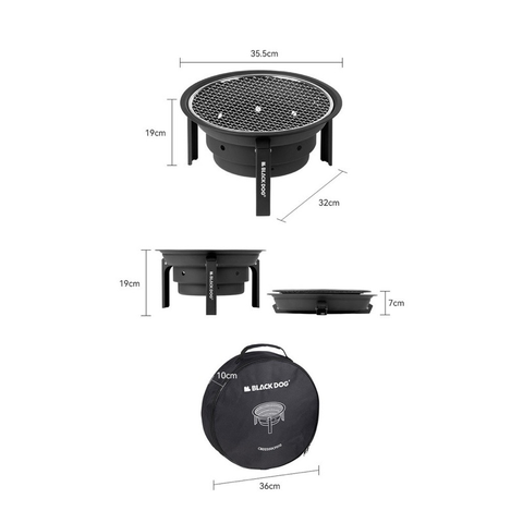 Bếp nướng BBQ xếp gọn dã ngoại Blackdog CBD2350CF010