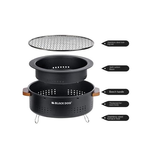 Bếp nướng than BBQ dã ngoại Blackdog CBD2450CF010