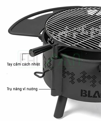 Bếp nướng than dã ngoại Blackdog BD-SKL002