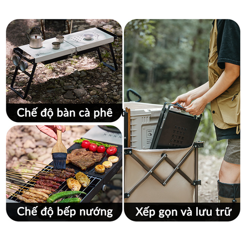 Bếp nướng xếp gọn đa năng dã ngoại Naturehike CNK2300013