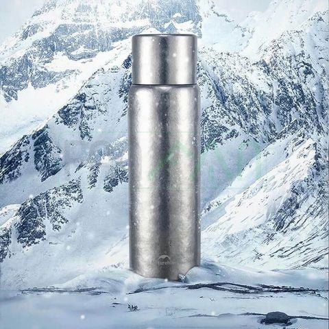 Bình giữ nhiệt Titanium Naturehike CNK230CF012 (Kèm bao da)