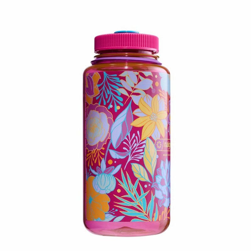 Bình nước NALGENE Psychedelic Botanical wide mouth 1000ml