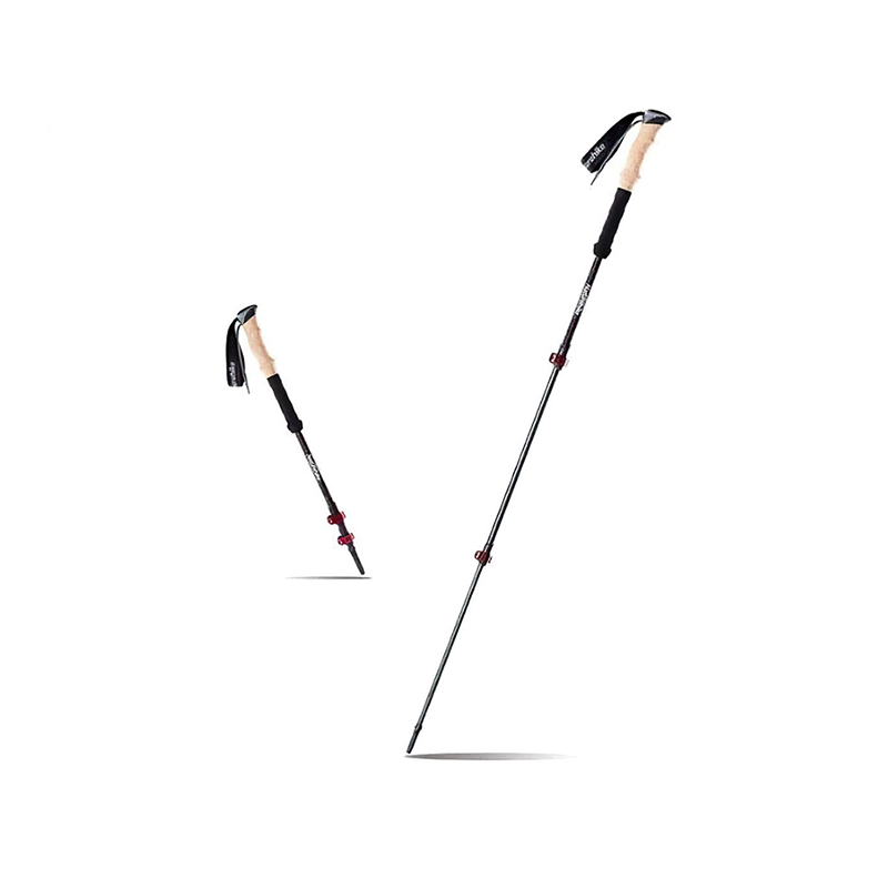 Bộ 2 gậy leo núi trekking carbon xếp gọn Naturehike NH20DS003