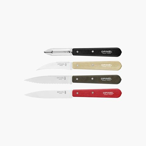 Bộ 4 dao bếp cắt tỉa rau củ dã ngoại Opinel Les Essentiels