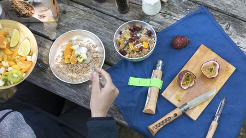 Bộ dao bếp cắm trại Opinel Nomad cooking kit - 2177