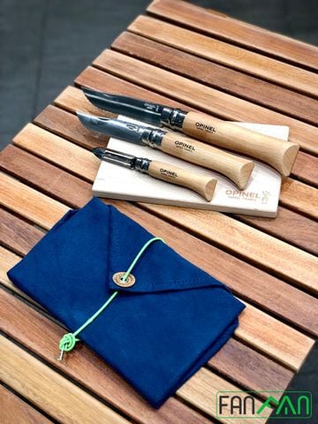 Bộ dao bếp cắm trại Opinel Nomad cooking kit - 2177
