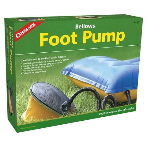 Bơm hơi đạp chân Coghlans Large Bellows Foot Pump 0822