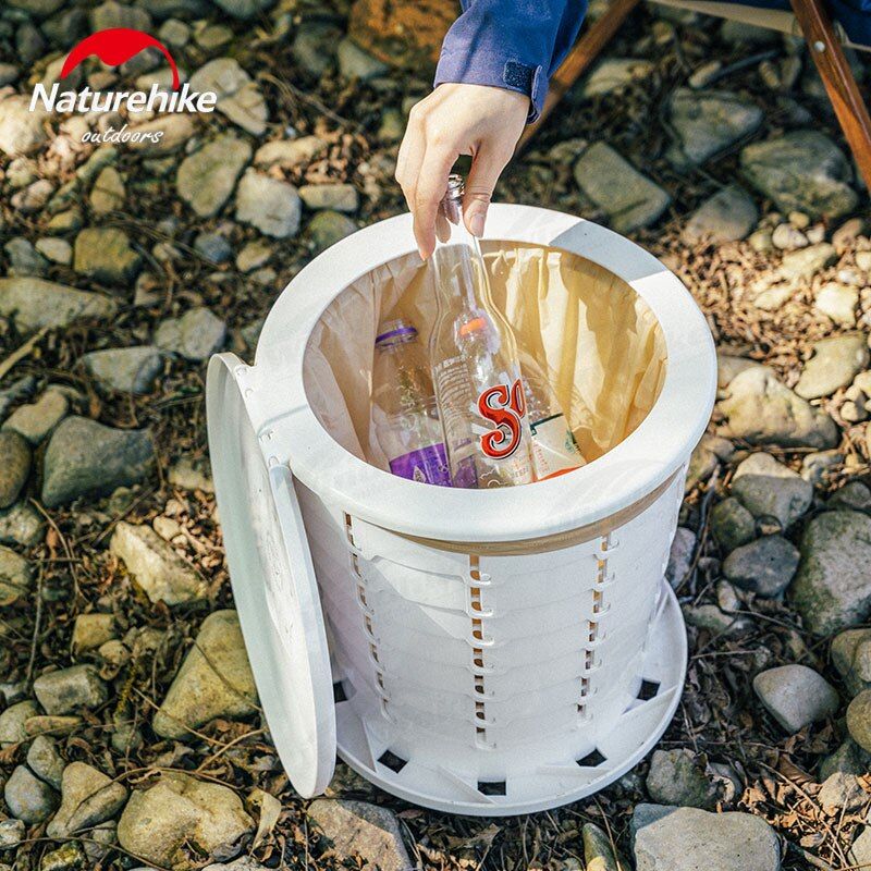 Toilet cắm trại kiêm thùng rác gấp gọn Naturehike NH22SJ00B