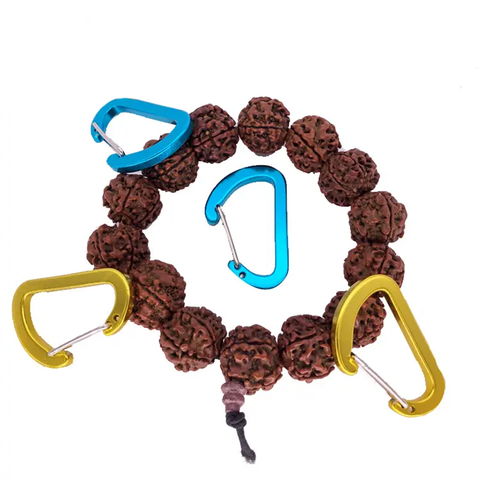 Carabiner nhôm chữ D số 4 Vultura VTR-CA2401