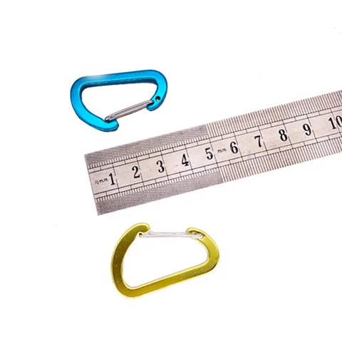 Carabiner nhôm chữ D số 4 Vultura VTR-CA2401